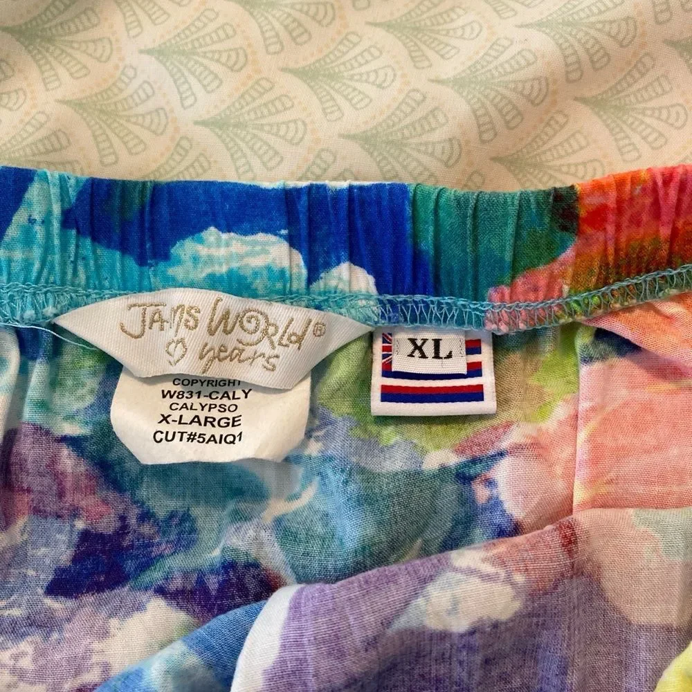 Jams World XL Hattie Skirt in Hawaiian Calypso Print - Picture 6 of 7